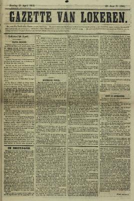 Gazette van Lokeren 21/04/1872