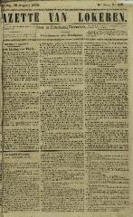 Gazette van Lokeren 19/08/1849