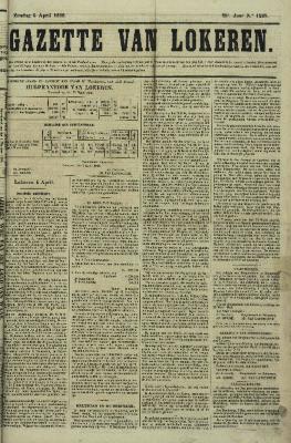 Gazette van Lokeren 05/04/1868