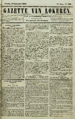 Gazette van Lokeren 28/09/1851