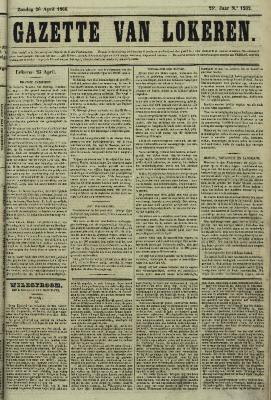 Gazette van Lokeren 26/04/1868