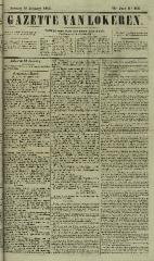 Gazette van Lokeren 19/01/1862