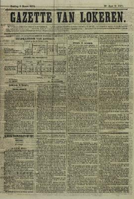 Gazette van Lokeren 03/03/1872