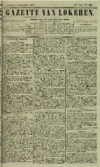 Gazette van Lokeren 01/09/1861