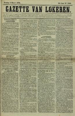 Gazette van Lokeren 03/03/1878