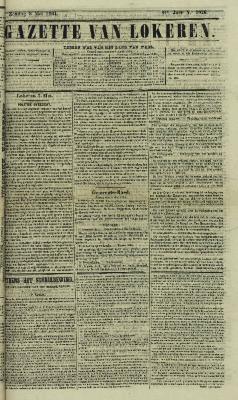 Gazette van Lokeren 08/05/1864