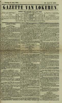 Gazette van Lokeren 17/07/1864