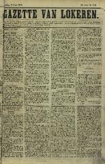 Gazette van Lokeren 28/06/1874