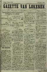 Gazette van Lokeren 07/02/1875