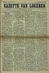 Gazette van Lokeren 03/08/1879