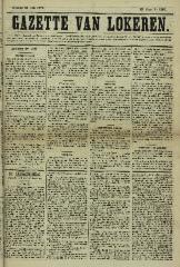 Gazette van Lokeren 21/07/1872