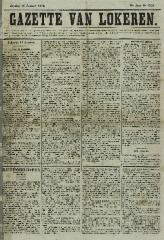 Gazette van Lokeren 14/01/1872