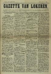 Gazette van Lokeren 27/08/1865