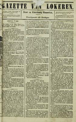 Gazette van Lokeren 14/05/1848