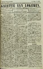 Gazette van Lokeren 03/08/1851