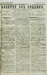 Gazette van Lokeren 16/05/1852