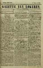 Gazette van Lokeren 25/05/1851