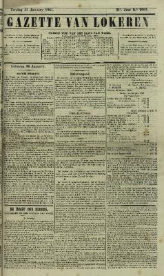 Gazette van Lokeren 31/01/1864