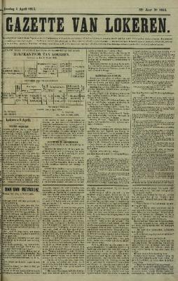 Gazette van Lokeren 04/04/1875