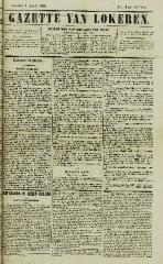 Gazette van Lokeren 01/04/1860