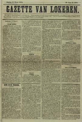 Gazette van Lokeren 10/03/1872