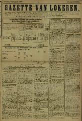 Gazette van Lokeren 09/01/1887