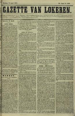 Gazette van Lokeren 12/04/1874