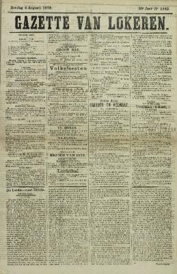 Gazette van Lokeren 04/08/1878