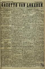 Gazette van Lokeren 25/02/1883