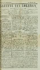 Gazette van Lokeren 15/01/1860