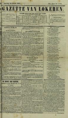 Gazette van Lokeren 20/03/1864