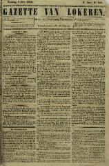 Gazette van Lokeren 03/06/1849