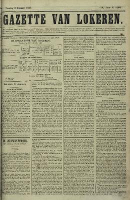 Gazette van Lokeren 03/01/1869