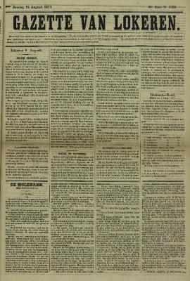 Gazette van Lokeren 10/08/1873