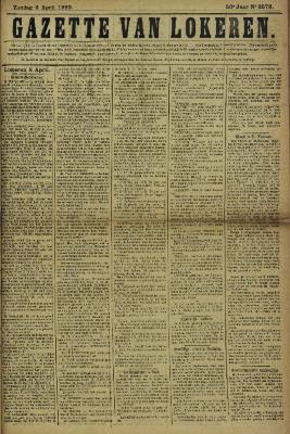 Gazette van Lokeren 09/04/1893