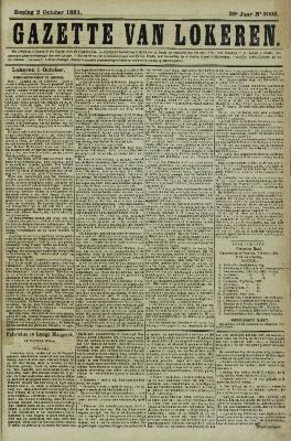 Gazette van Lokeren 02/10/1881