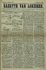 Gazette van Lokeren 17/08/1879