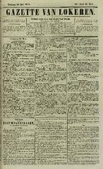 Gazette van Lokeren 26/05/1861