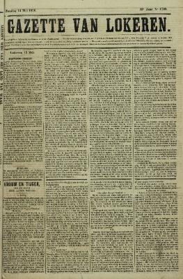 Gazette van Lokeren 14/05/1876