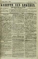 Gazette van Lokeren 20/06/1852