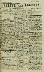 Gazette van Lokeren 20/05/1860