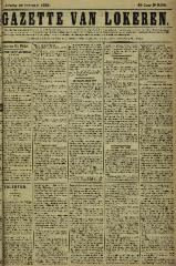 Gazette van Lokeren 22/02/1885