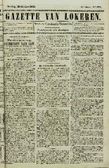 Gazette van Lokeren 19/10/1851