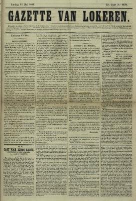 Gazette van Lokeren 14/05/1865