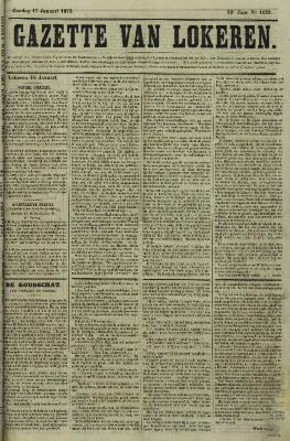 Gazette van Lokeren 17/01/1875