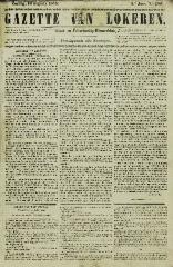 Gazette van Lokeren 13/08/1848