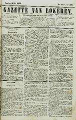 Gazette van Lokeren 09/05/1852