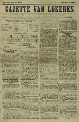 Gazette van Lokeren 05/01/1879