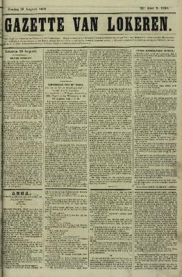 Gazette van Lokeren 30/08/1868