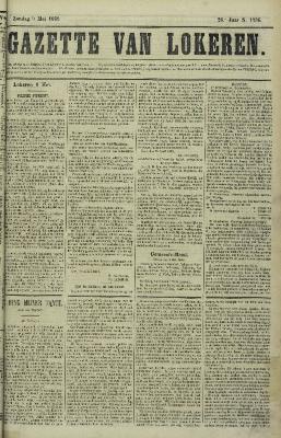 Gazette van Lokeren 09/05/1869